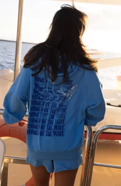 DamesWomen of the Wave hoodie| Blauw