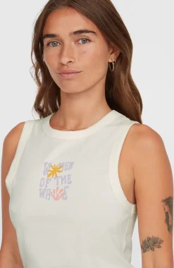 DamesWomen of the Wave tanktop| Beige