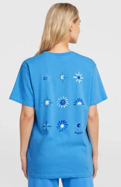 DamesWomen of the Wave T-shirt| Blauw