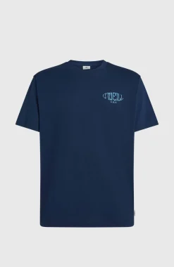 HerenBox Logo T-shirt| Blauw