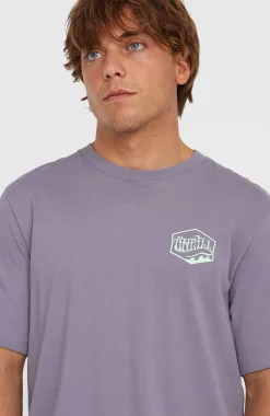 HerenBox Logo T-shirt| Paars