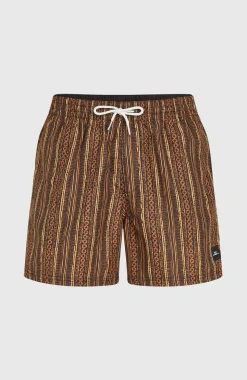 HerenCali Print 15'' zwembroek| Oranje