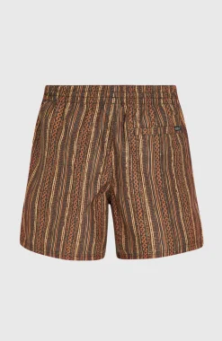 HerenCali Print 15'' zwembroek| Oranje