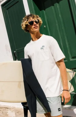 HerenChest Pocket T-shirt| Wit