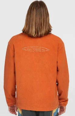 HerenCord Coach jas| Oranje