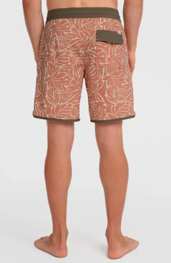 HerenCruzer Scallop 18'' boardshort| Oranje Mix