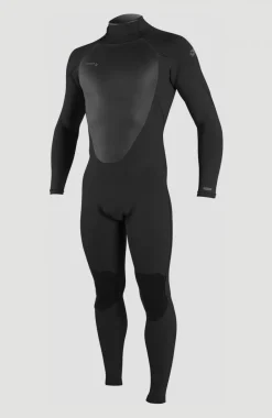 HerenEpic 4/3mm Back Zip Full Wetsuit| Zwart