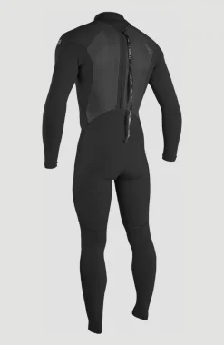 HerenEpic 4/3mm Back Zip Full Wetsuit| Zwart