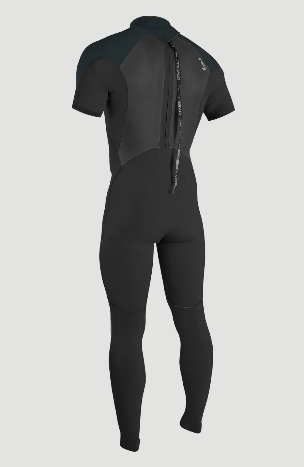 HerenEpic 3/2mm Back Zip Shortsleeve Full Wetsuit Herren| Zwart
