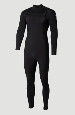 HerenEpic 5/4mm Chest Zip Full Wetsuit| Zwart