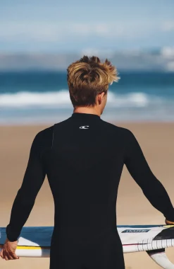 HerenEpic 4/3mm Chest Zip Full Wetsuit| Zwart
