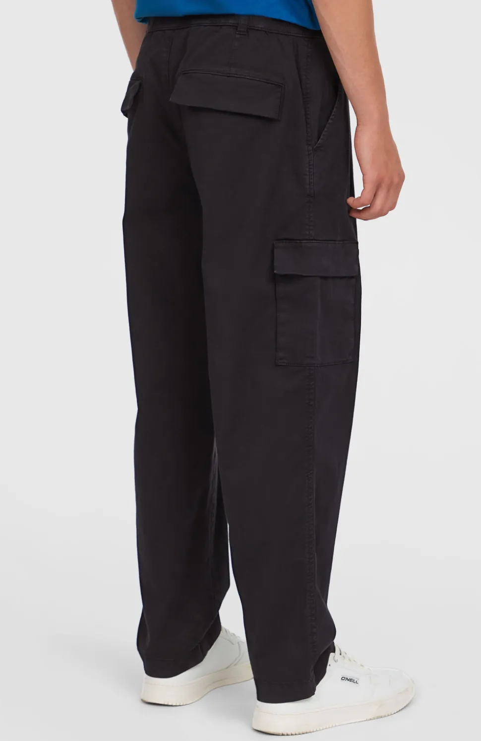 HerenEssentials cargobroek| Zwart