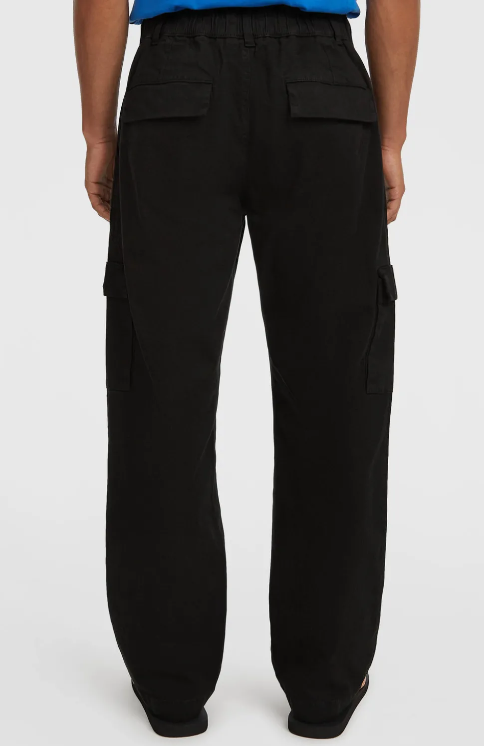 HerenEssentials cargobroek| Zwart