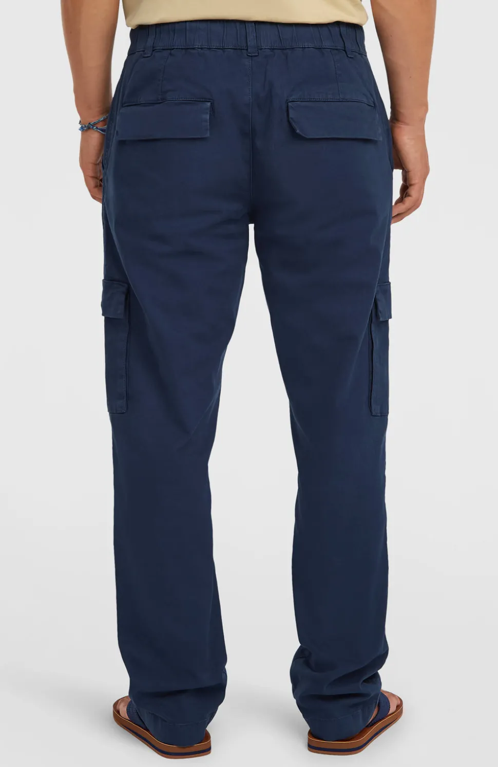 HerenEssentials cargobroek| Blauw