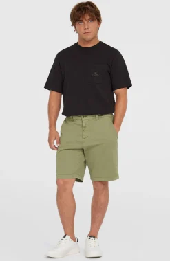 HerenEssentials chinoshort| Groen