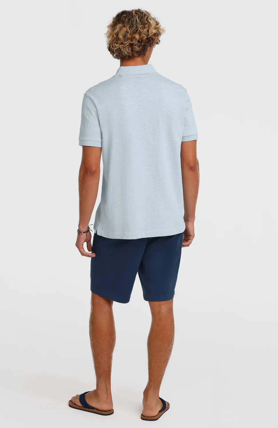 HerenEssentials chinoshort| Blauw