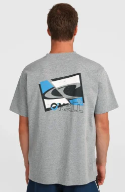 HerenEssentials 90s Graphic T-shirt| Grijs
