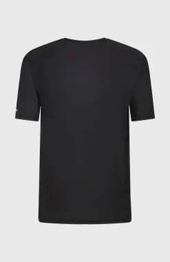 HerenEssentials uv shirt met korte mouwen| Zwart