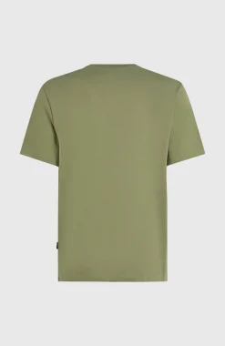 HerenFront Graphic T-shirt| Groen
