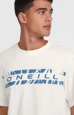 HerenFront Graphic T-shirt| Wit