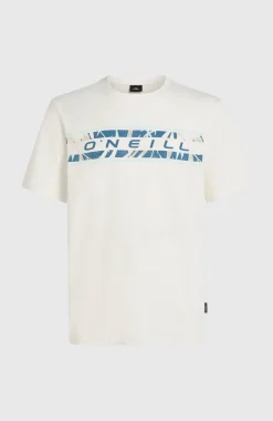 HerenFront Graphic T-shirt| Wit