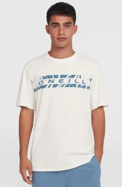 HerenFront Graphic T-shirt| Wit