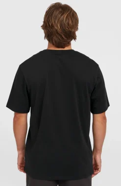 HerenFront Graphic T-shirt| Zwart