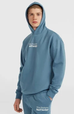 HerenFuture Surf Society hoodie| Blauw