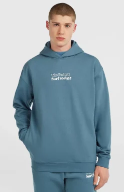 HerenFuture Surf Society hoodie| Blauw