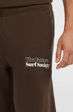 HerenFuture Surf Society joggingbroek| Bruin