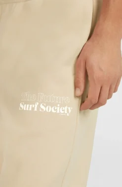 HerenFuture Surf Society joggingbroek| Beige