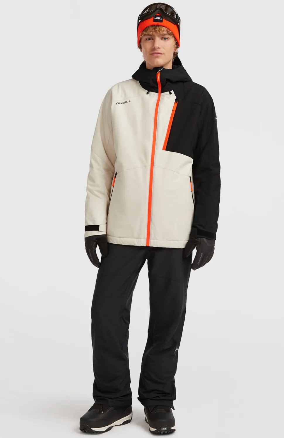 HerenFWC'Cruz Block wintersportjas| Beige Mix