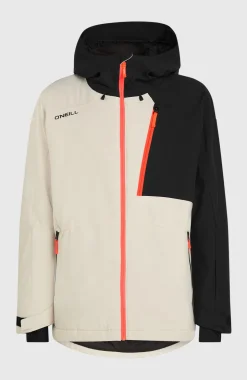HerenFWC'Cruz Block wintersportjas| Beige Mix