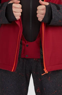 HerenFWC'Cruz Duo wintersportjas| Rood Mix