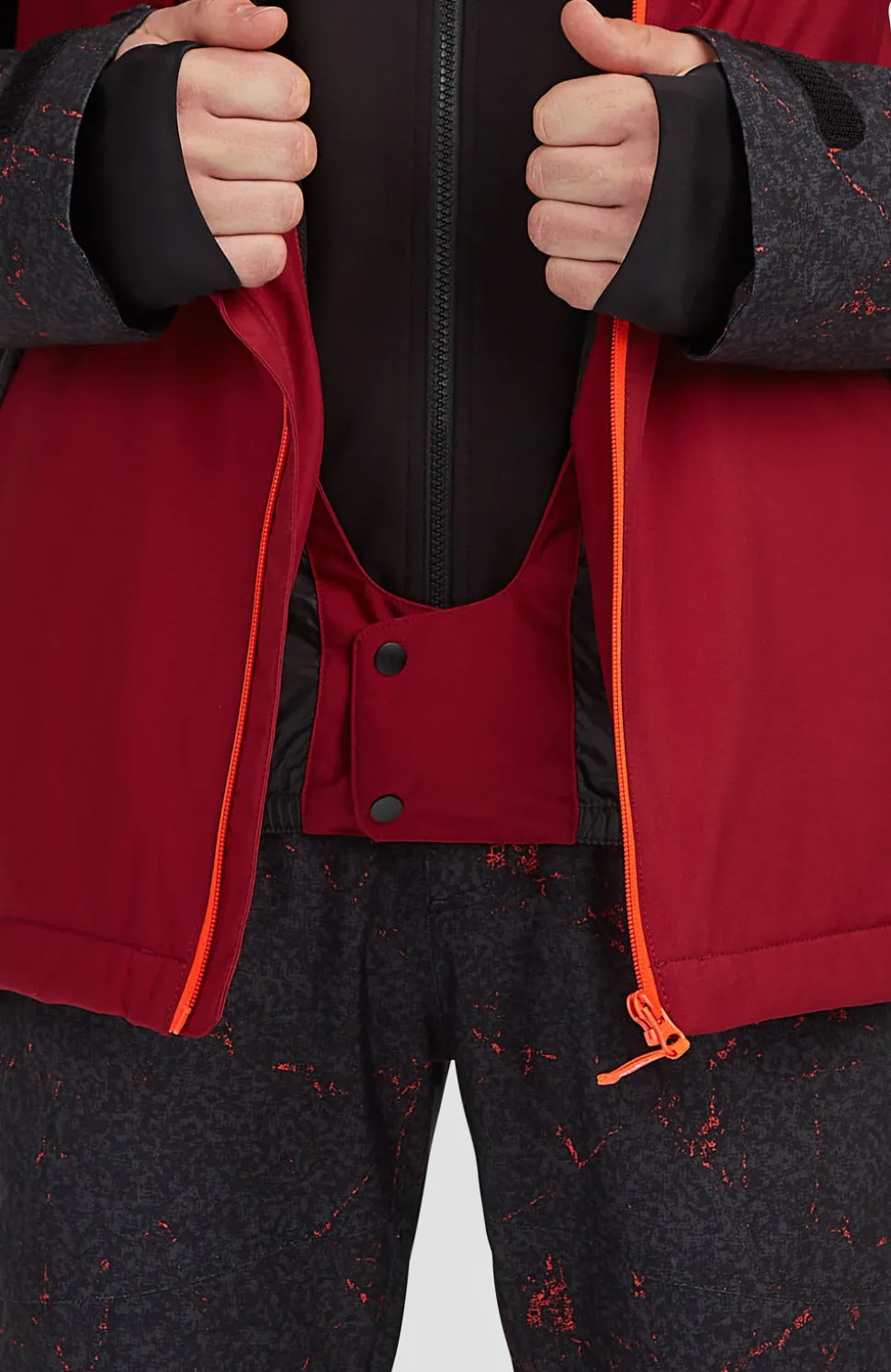 HerenFWC'Cruz Duo wintersportjas| Rood Mix