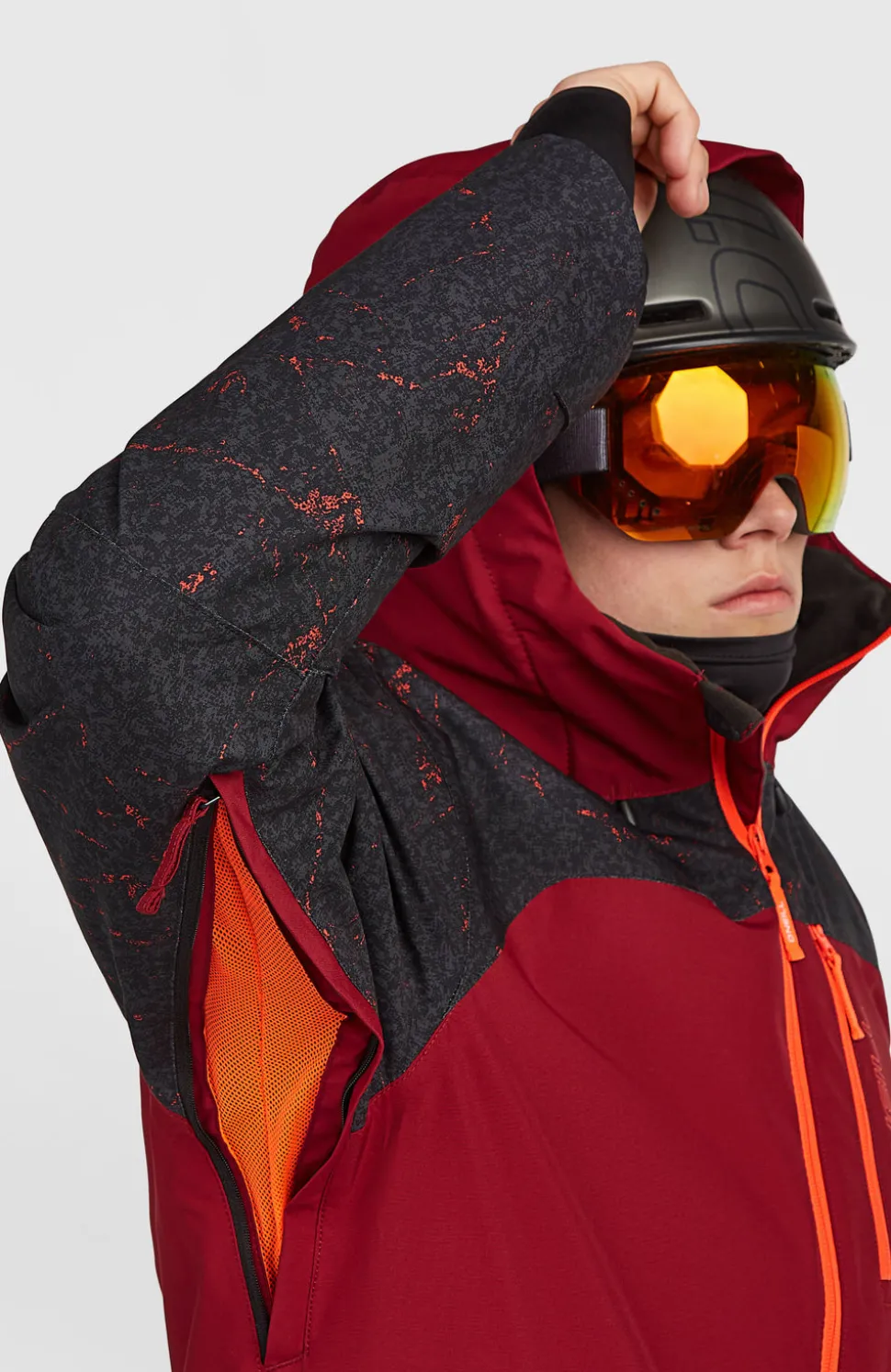 HerenFWC'Cruz Duo wintersportjas| Rood Mix