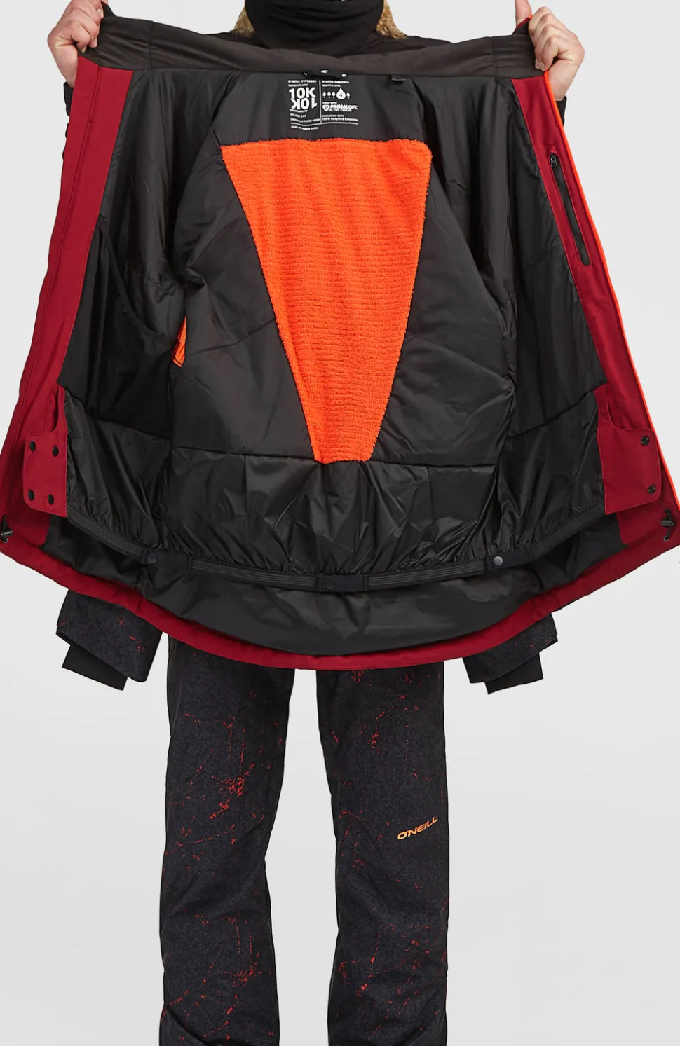 HerenFWC'Cruz Duo wintersportjas| Rood Mix
