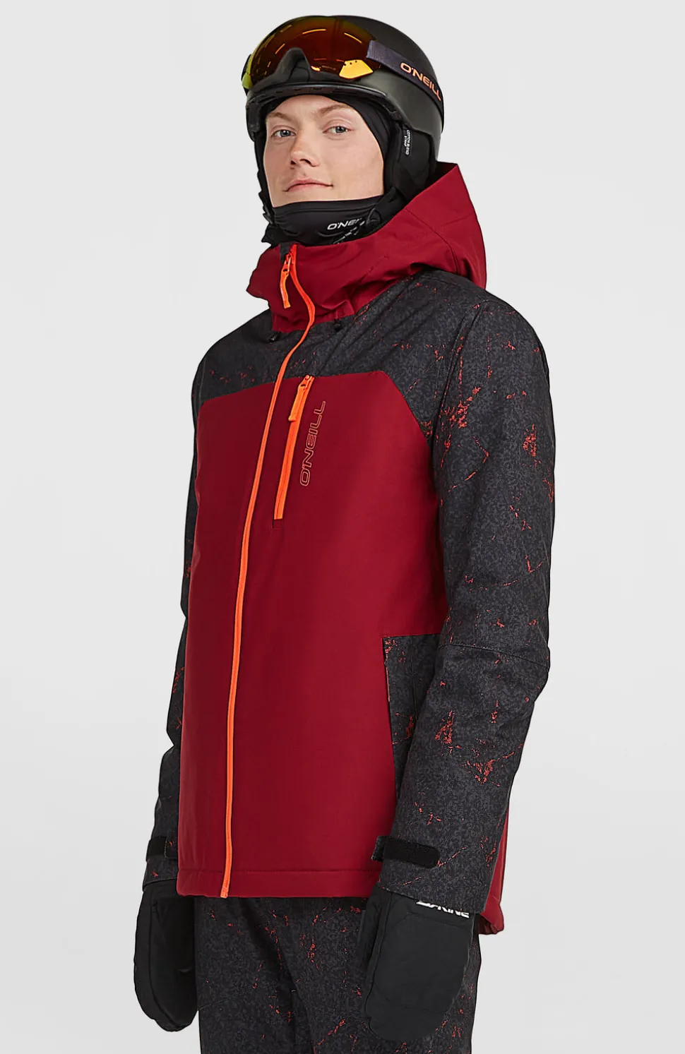 HerenFWC'Cruz Duo wintersportjas| Rood Mix