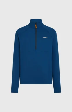 HerenFWC'Cruz fleecetrui met halve rits| Blauw