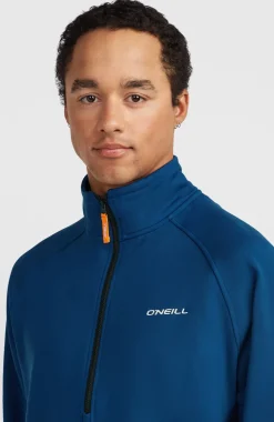 HerenFWC'Cruz fleecetrui met halve rits| Blauw
