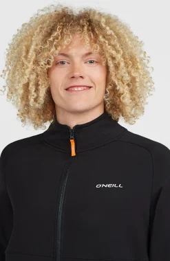 HerenFWC'Cruz fleecevest met volledige rits| Zwart
