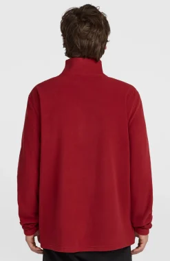 HerenFWC'Cruz Jack's Polartec® fleecetrui met halve rits| Rood
