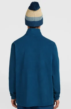 HerenFWC'Cruz Jack's Polartec® fleecetrui met halve rits| Blauw