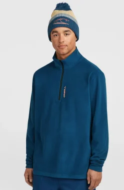 HerenFWC'Cruz Jack's Polartec® fleecetrui met halve rits| Blauw