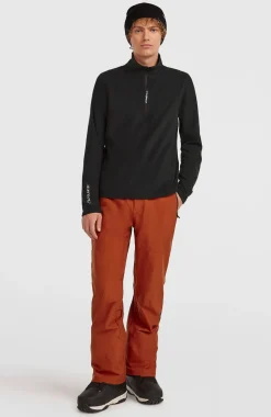 HerenFWC'Cruz Jack's Polartec® fleecetrui met halve rits| Zwart