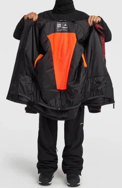 HerenFWC'Cruz Melange wintersportjas| Rood Mix