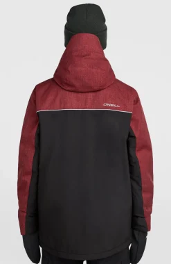 HerenFWC'Cruz Melange wintersportjas| Rood Mix