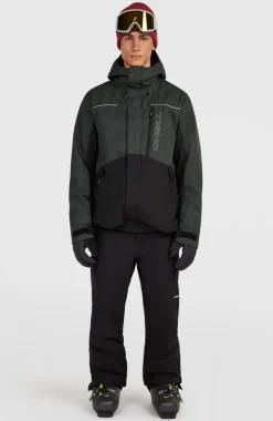 HerenFWC'Cruz Melange wintersportjas| Zwart Mix