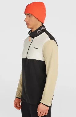 HerenFWC'Cruz Triple Polartec® fleecetrui met halve rits| Wit Mix