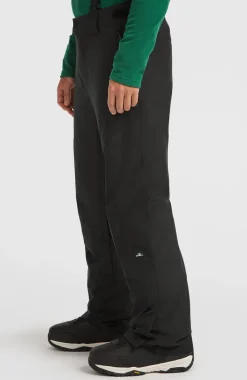 HerenFWC'Cruz wintersportbroek met bretels| Zwart